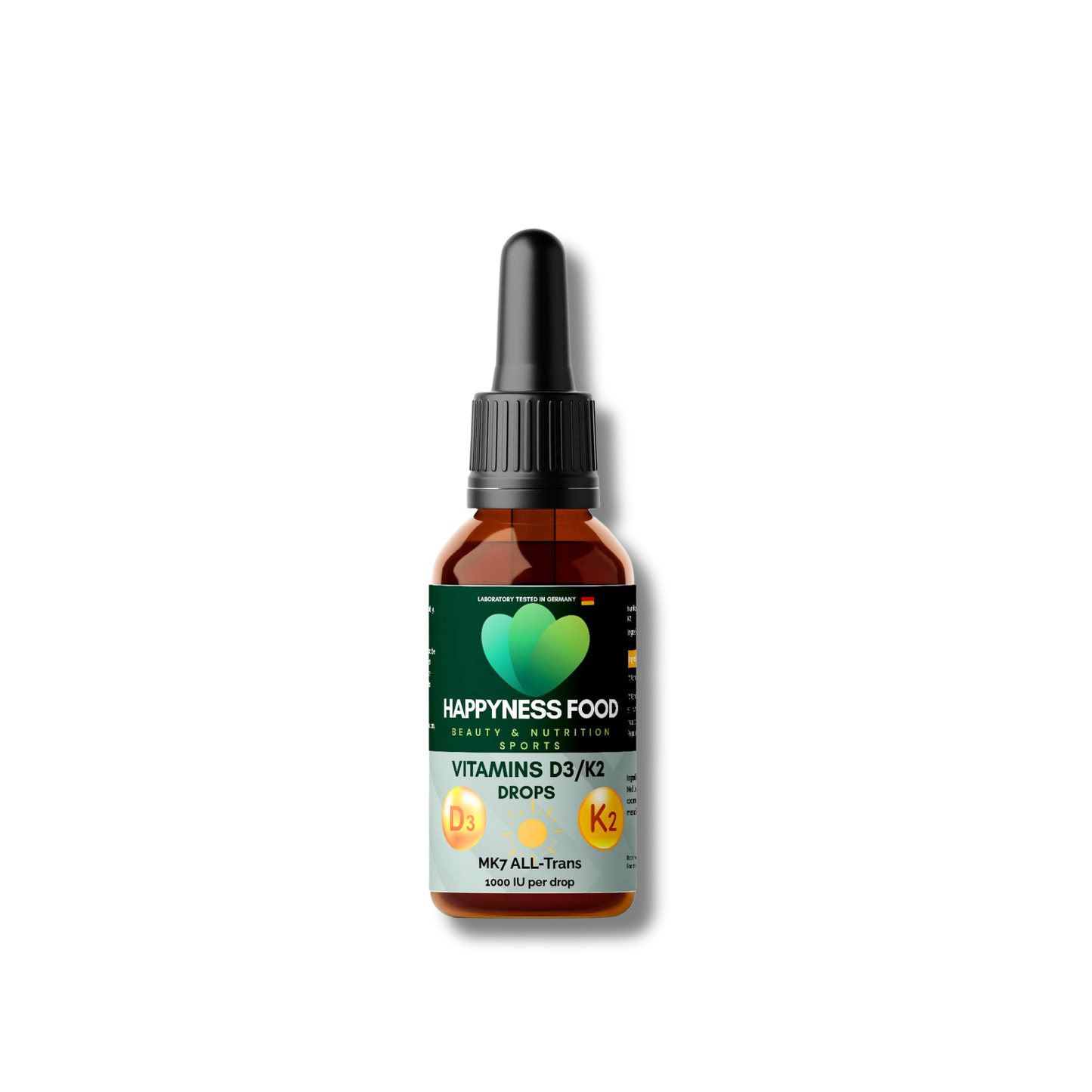 Vitamin D3 + K2 - 1700 Drops - 50ml